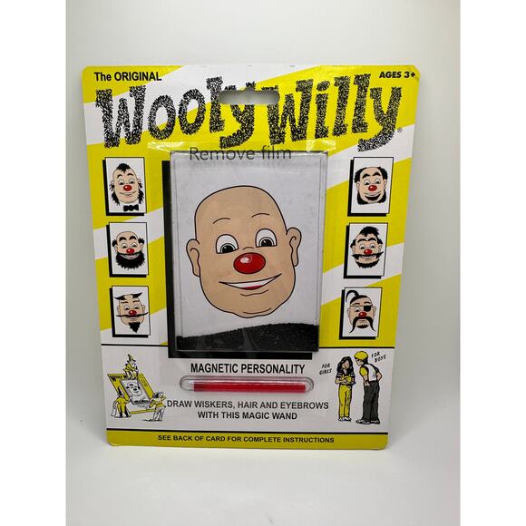 Wooly Willy Magnetic Drawing Activity - Picture 1 of 3
